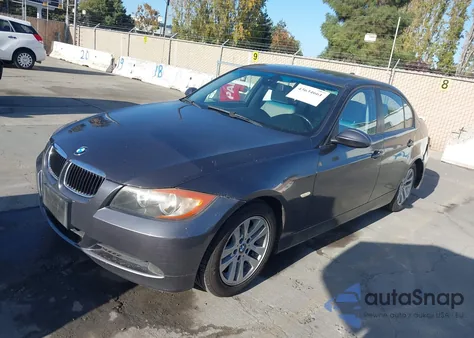 2007 BMW 328I from USA, damaged, VIN WBAVC53537FZ78112